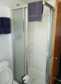 bathroom shower stall